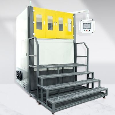 Un buen precio. Máquina de flujo de abrasivo de varios procesos para desborrar y pulir en línea
